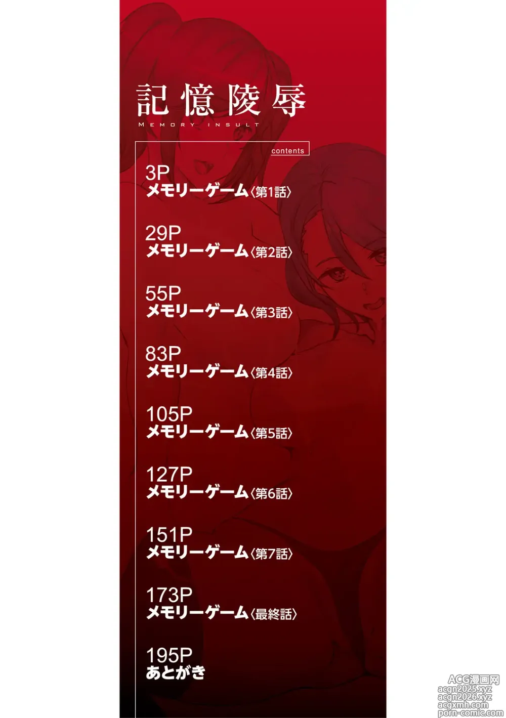 Page 2 of manga Kioku Ryoujoku