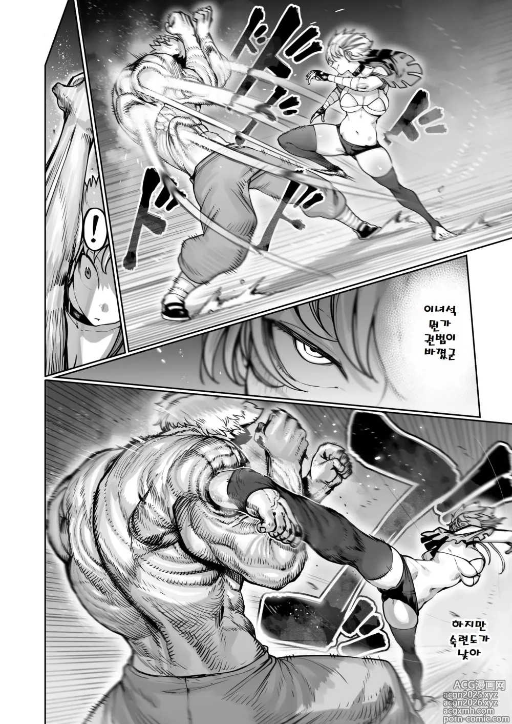 Page 8 of doujinshi 격투 레이프 -Revenge-