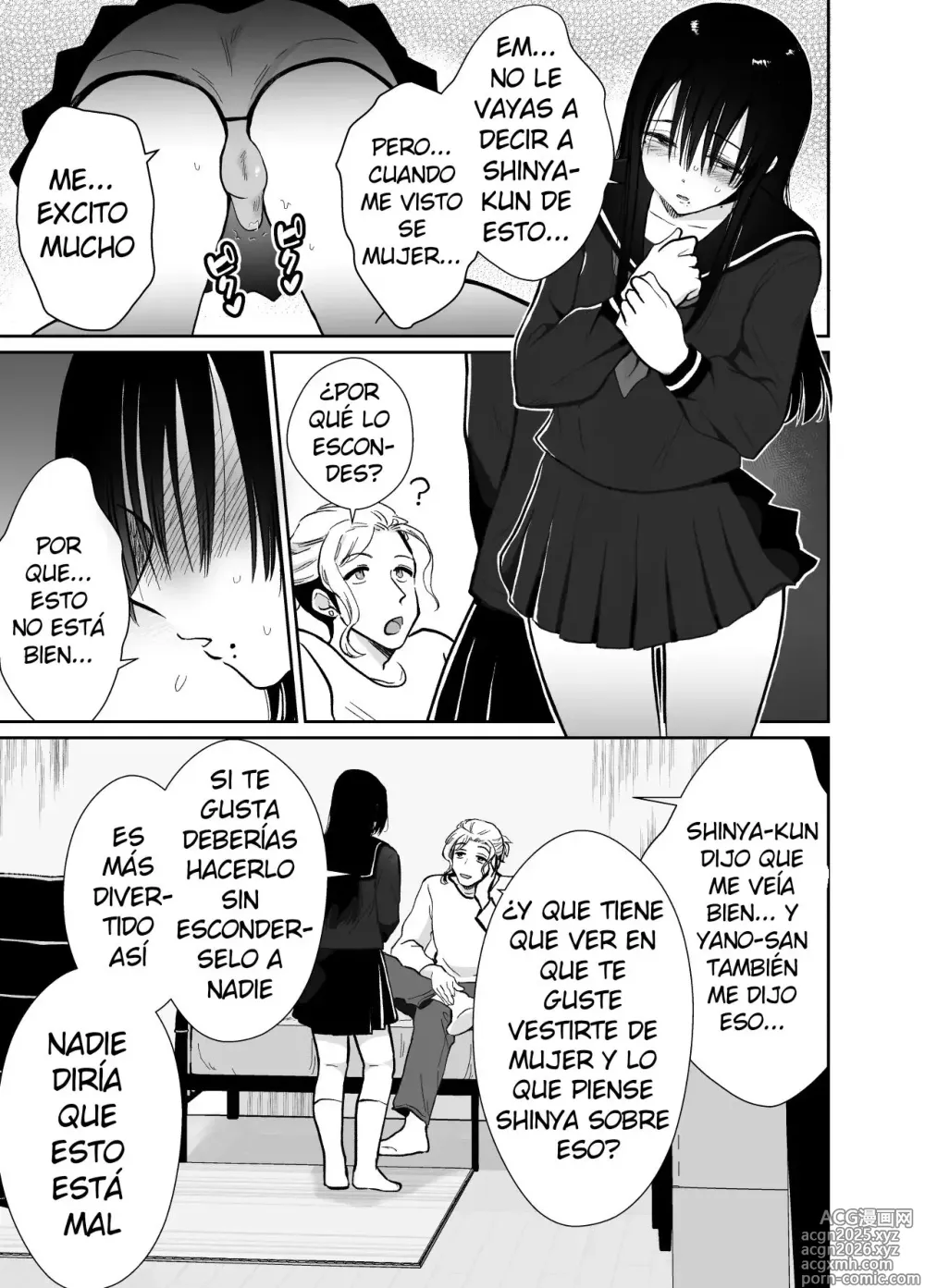 Page 22 of doujinshi Mesu Ochi Share House Rin-kun Hen 〜 Mangaka Shibou no Kage Kya 2 nin ga Chara Otoko ni Oishiku Taberareru Made〜