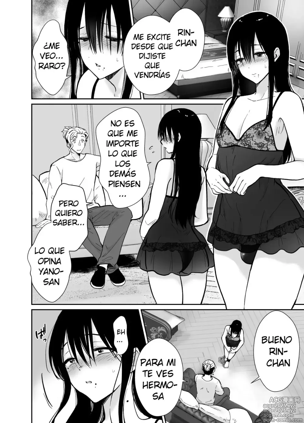 Page 39 of doujinshi Mesu Ochi Share House Rin-kun Hen 〜 Mangaka Shibou no Kage Kya 2 nin ga Chara Otoko ni Oishiku Taberareru Made〜