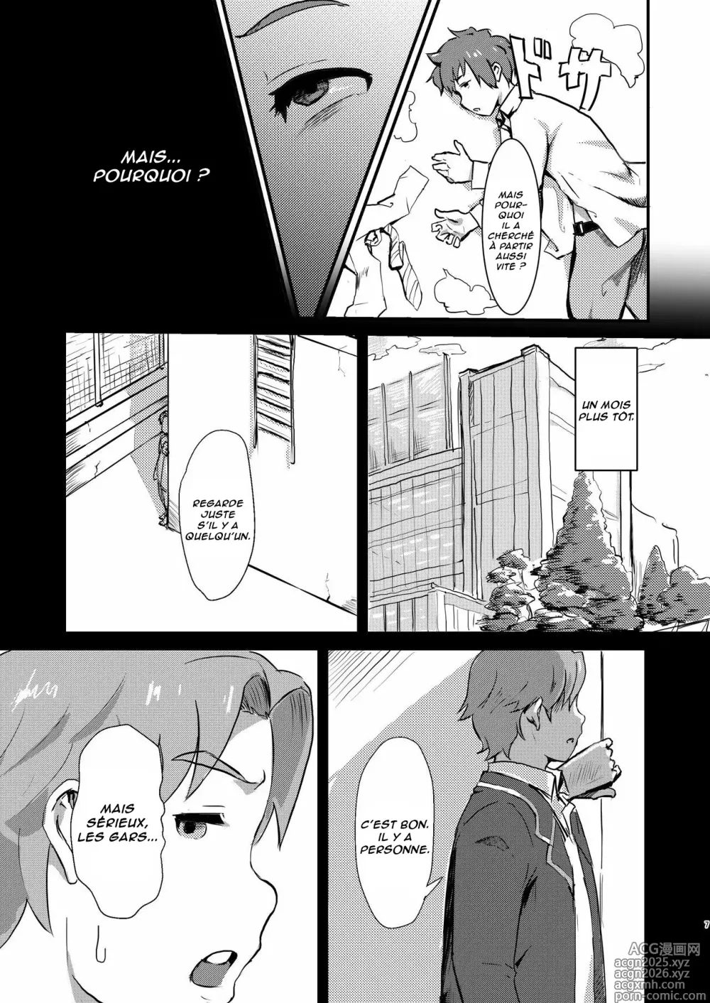 Page 6 of doujinshi Le trou de Taki, la sissy 1ère partie