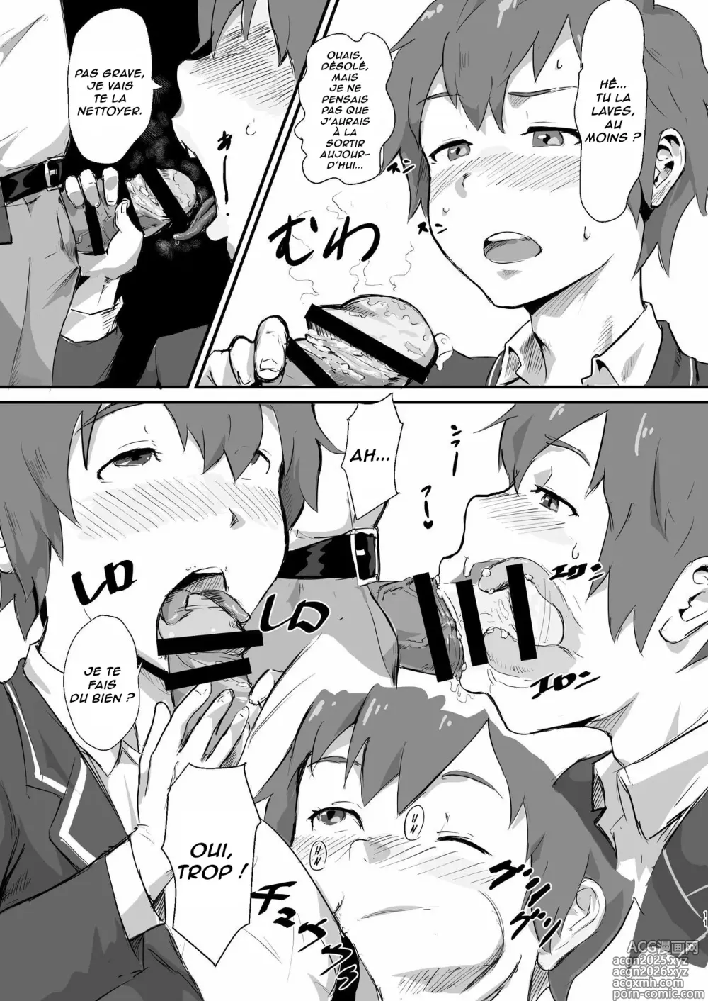 Page 10 of doujinshi Le trou de Taki, la sissy 1ère partie