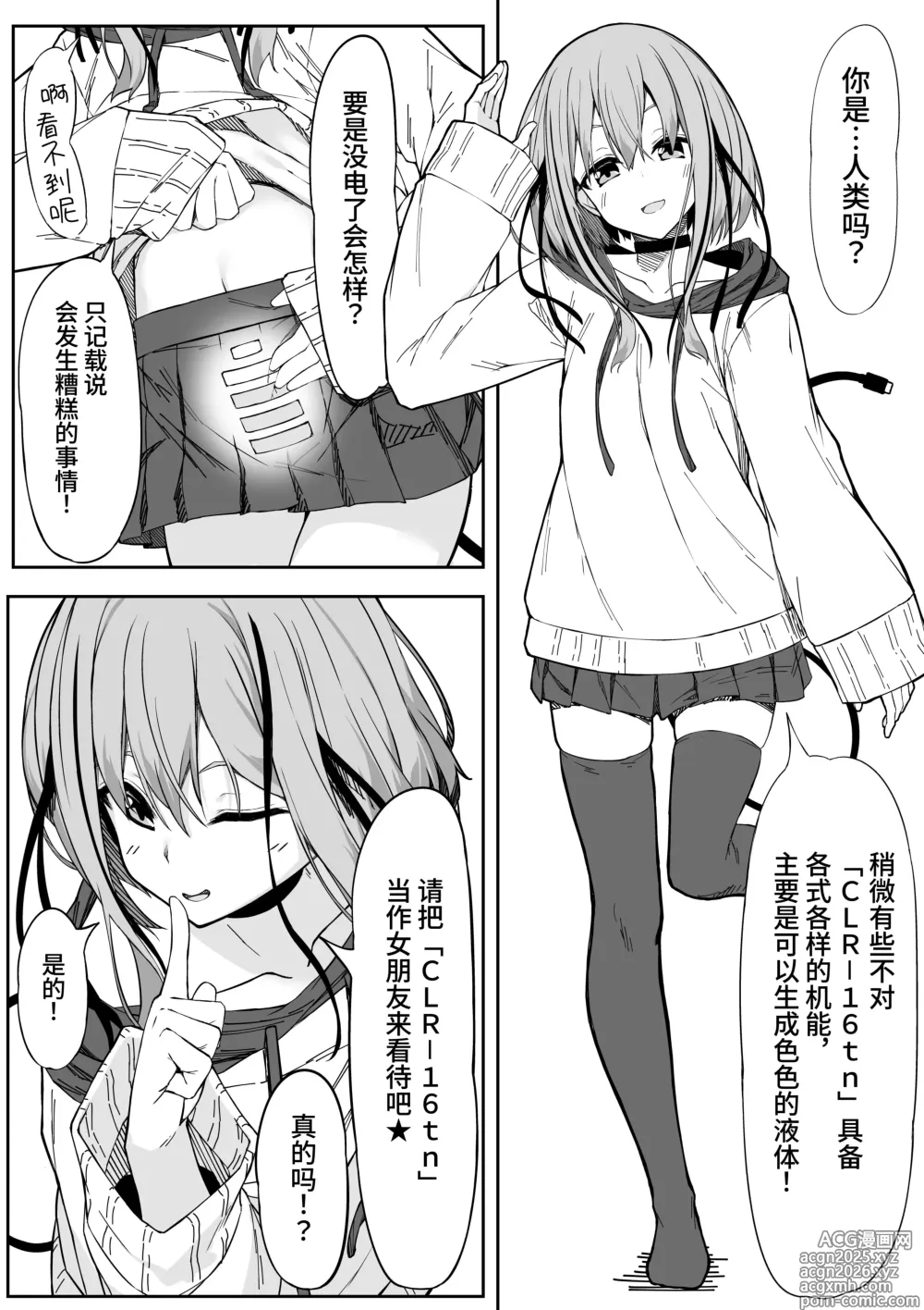 Page 5 of doujinshi 和虚拟角色皮套全力做爱到让她露出雌性的表情