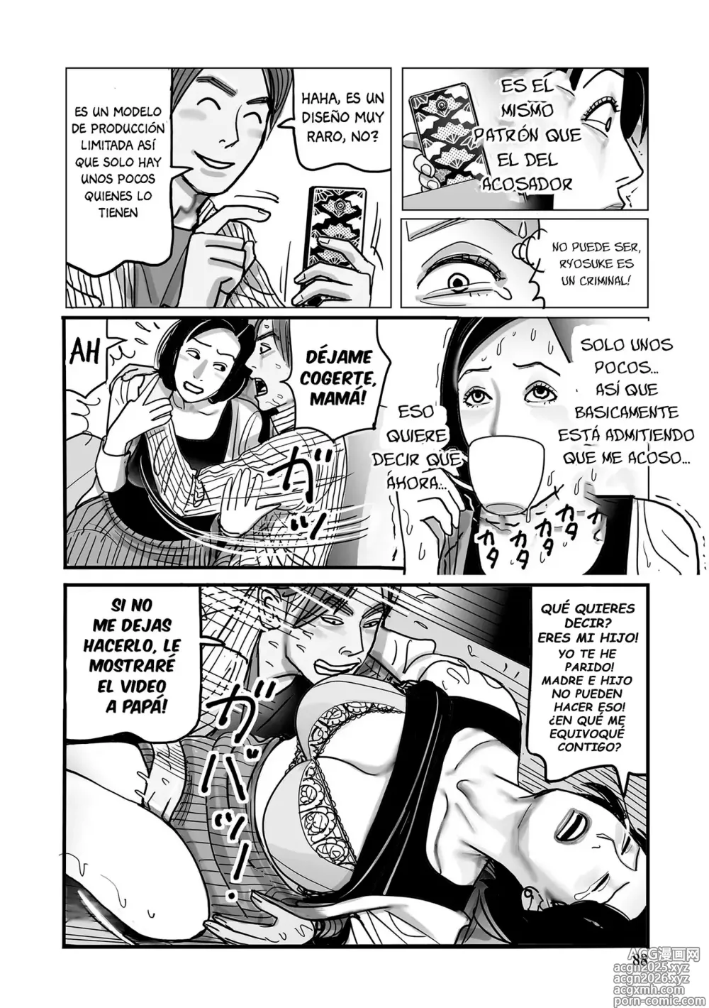 Page 12 of manga The molestation train that links a mother and son