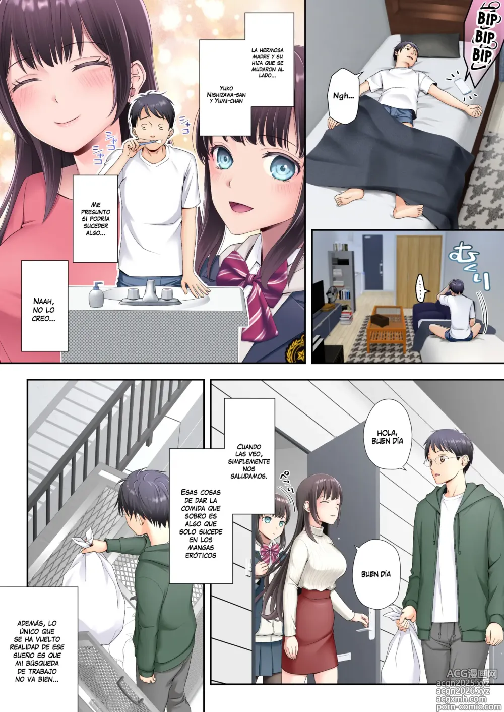 Page 3 of doujinshi Tonari no Heya ni Sumu Bijin Boshi ga Uchuu Jin ni Nottorarete Shimau Hanashi
