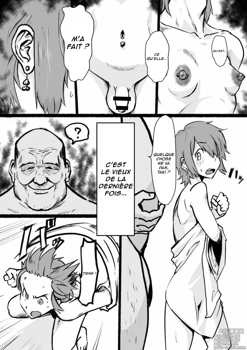 Page 11 of doujinshi Le trou de Taki, la sissy 2ème partie
