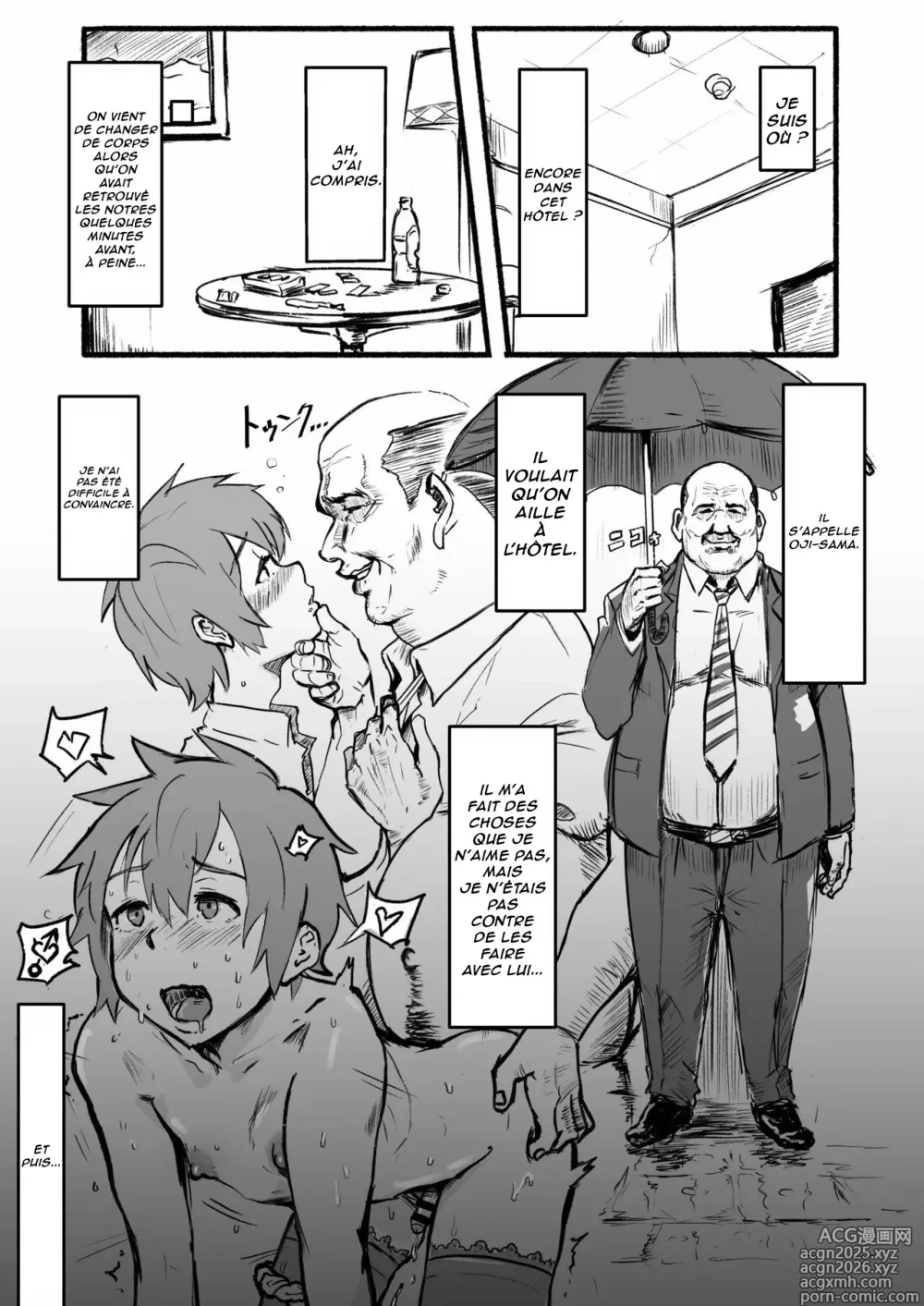 Page 3 of doujinshi Le trou de Taki, la sissy 2ème partie