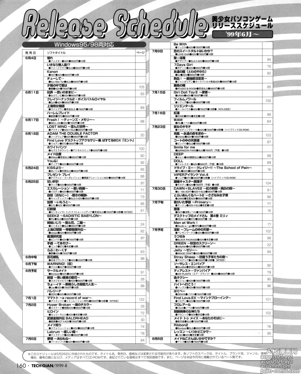 Page 158 of manga Tech Gian 034