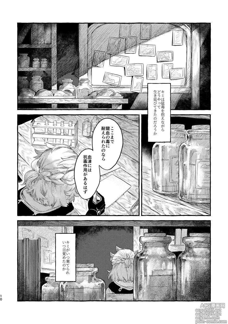 Page 9 of doujinshi Doku o Kurawaba