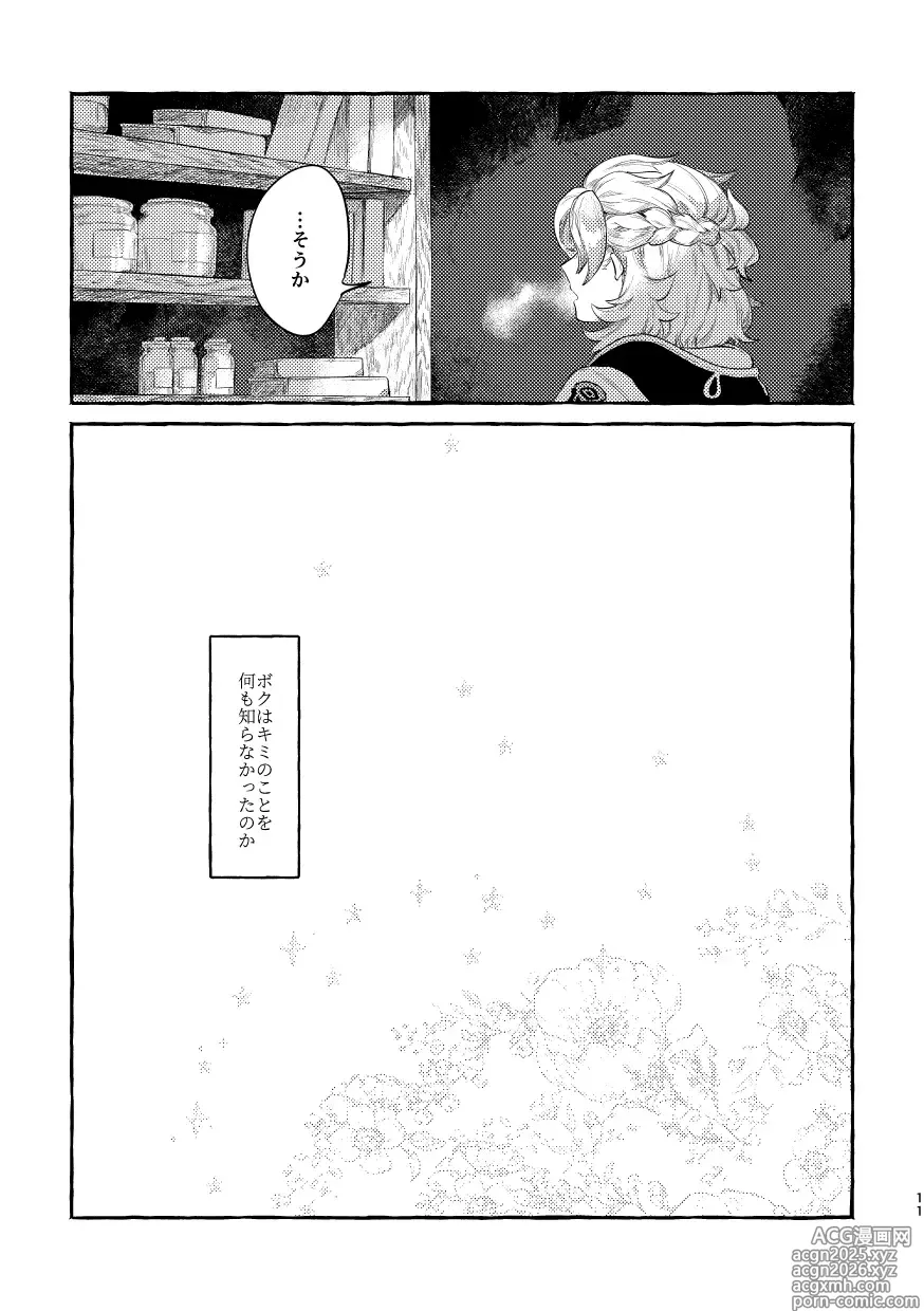 Page 10 of doujinshi Doku o Kurawaba