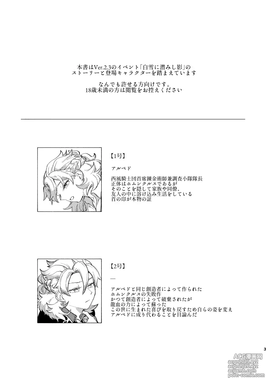 Page 2 of doujinshi Katadori