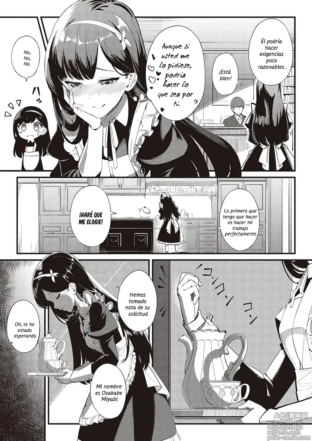 Page 3 of manga El Amor se da Sin Reservas