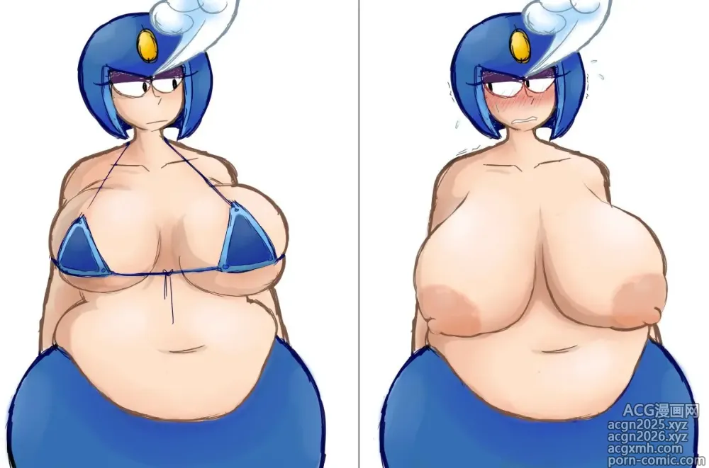 Page 1 of imageset Splash Woman (Mega Man) Collection