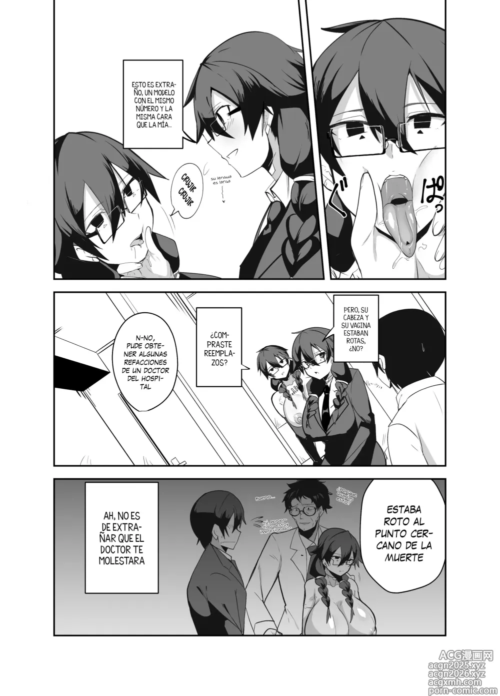 Page 7 of doujinshi Sexo con el Onahole de mis Amigas Androides de la Infancia