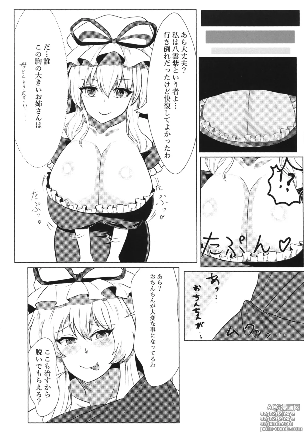 Page 3 of doujinshi Yukari-san no Sakusei Biyori