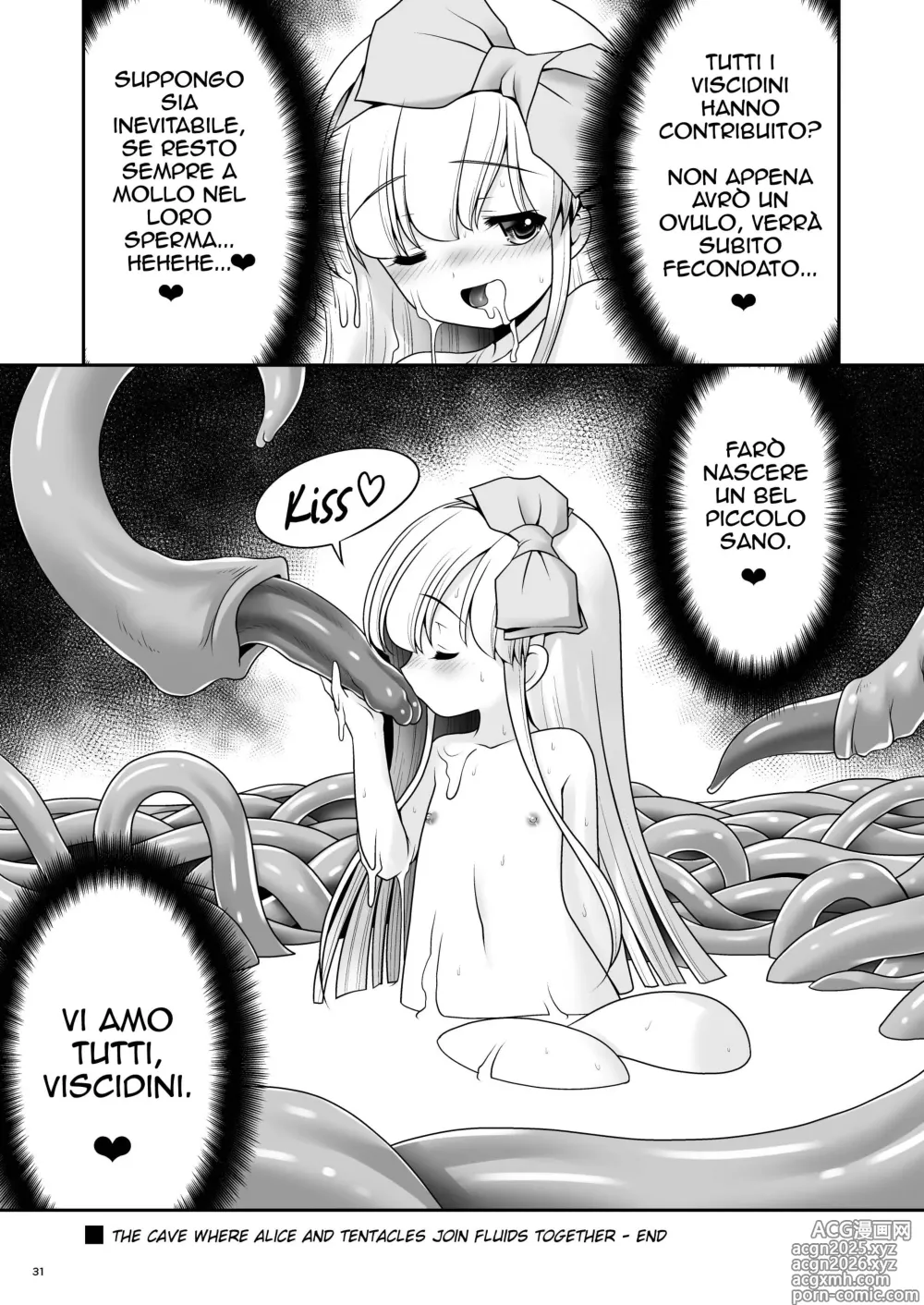 Page 30 of doujinshi Alice to Taieki Mazeau Shokushu Douketsu