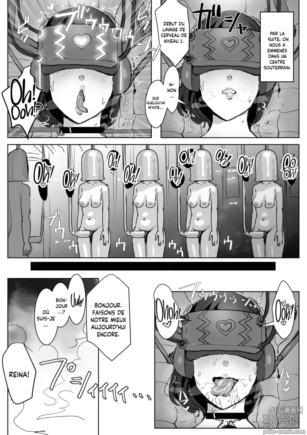 Page 14 of doujinshi Quand j'ai infiltré une entreprise high-tech, j'ai été transformée en un androïde futanari obscène