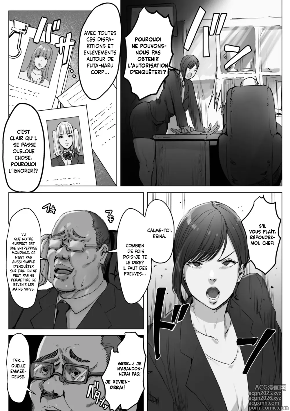 Page 4 of doujinshi Quand j'ai infiltré une entreprise high-tech, j'ai été transformée en un androïde futanari obscène