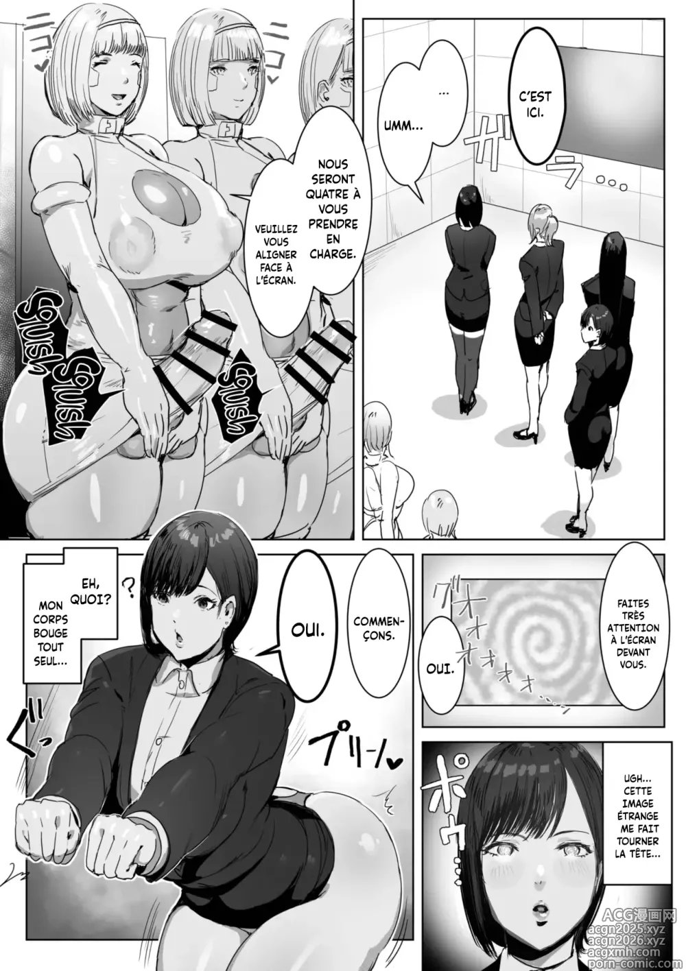 Page 9 of doujinshi Quand j'ai infiltré une entreprise high-tech, j'ai été transformée en un androïde futanari obscène