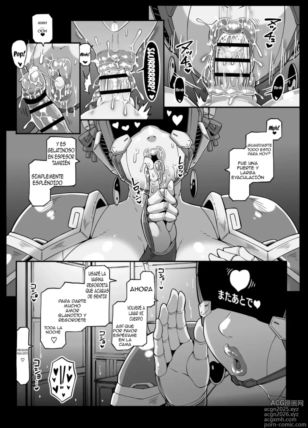 Page 33 of doujinshi El Balneario de Androides  F・P・S