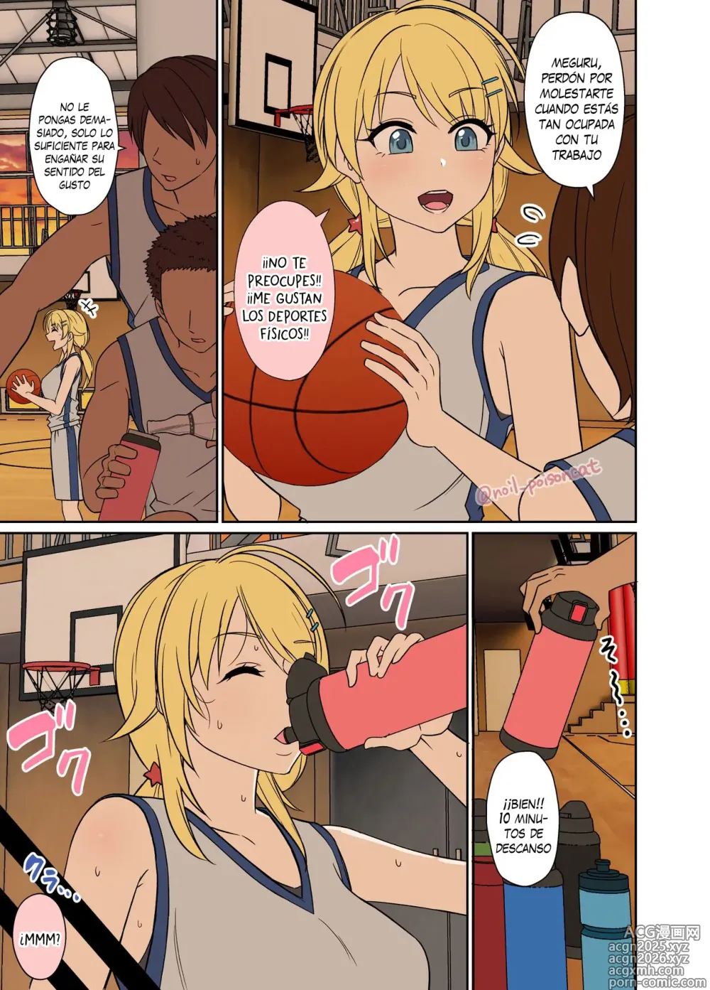 Page 2 of doujinshi Haciéndole cosas malas a Meguru Hachimiya borracha