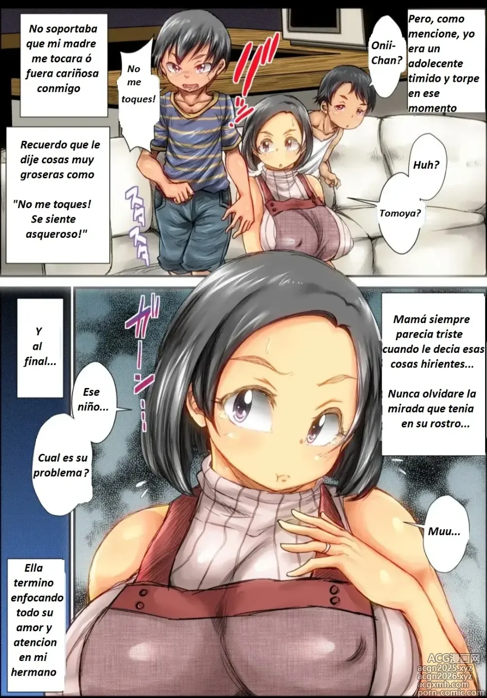 Page 5 of doujinshi La Vez Cuando mi Engreído Hermanito Violó a Nuestra Madre