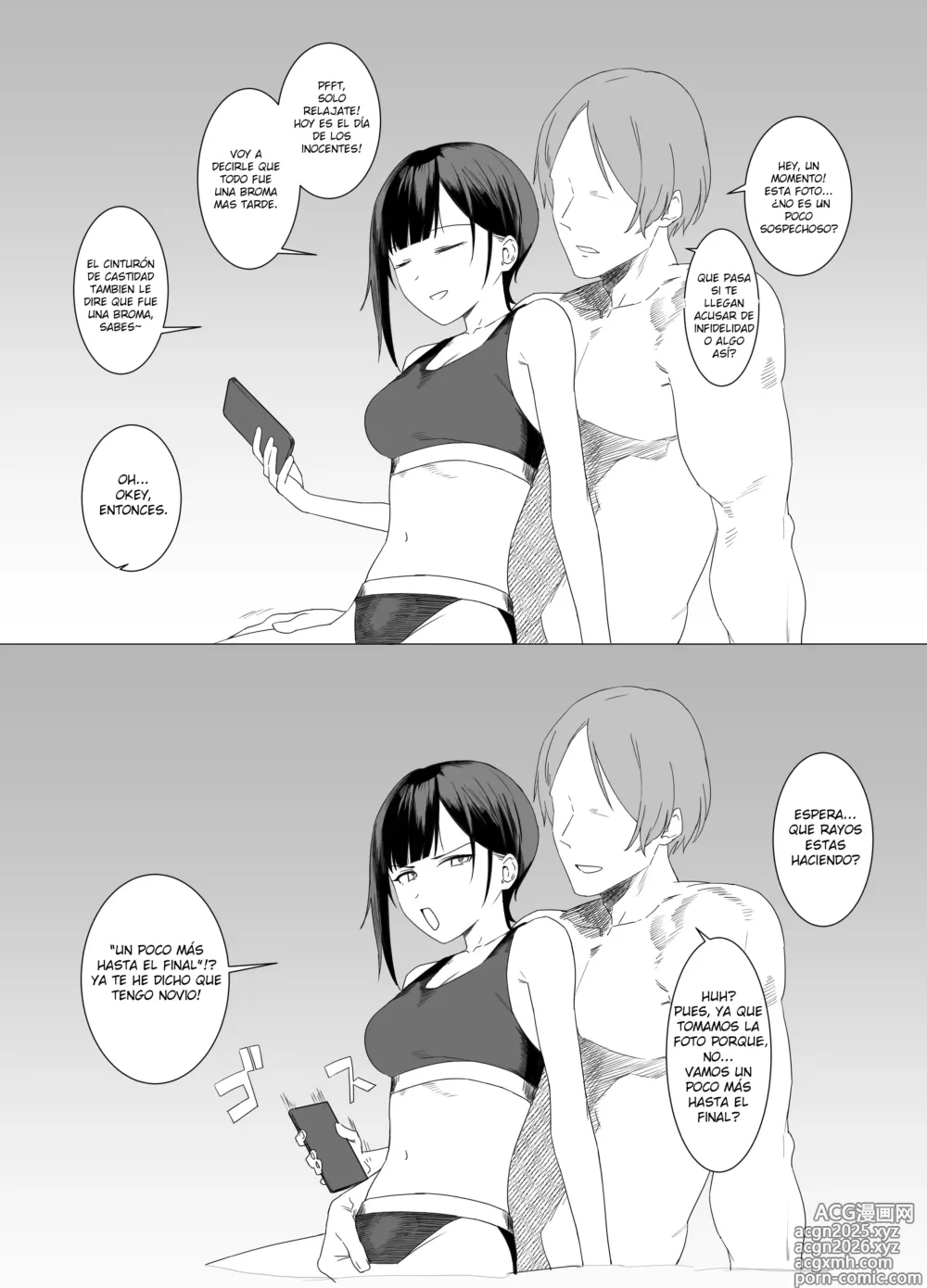 Page 10 of doujinshi teisou obi de syasei kanri si te eipuriruhu-ru ni uso neto rare houkoku suru tumori ga、aite no teku de siba kare te uso ga hontou ni naxtu te simaxtu ta itazura su ki kanozyo