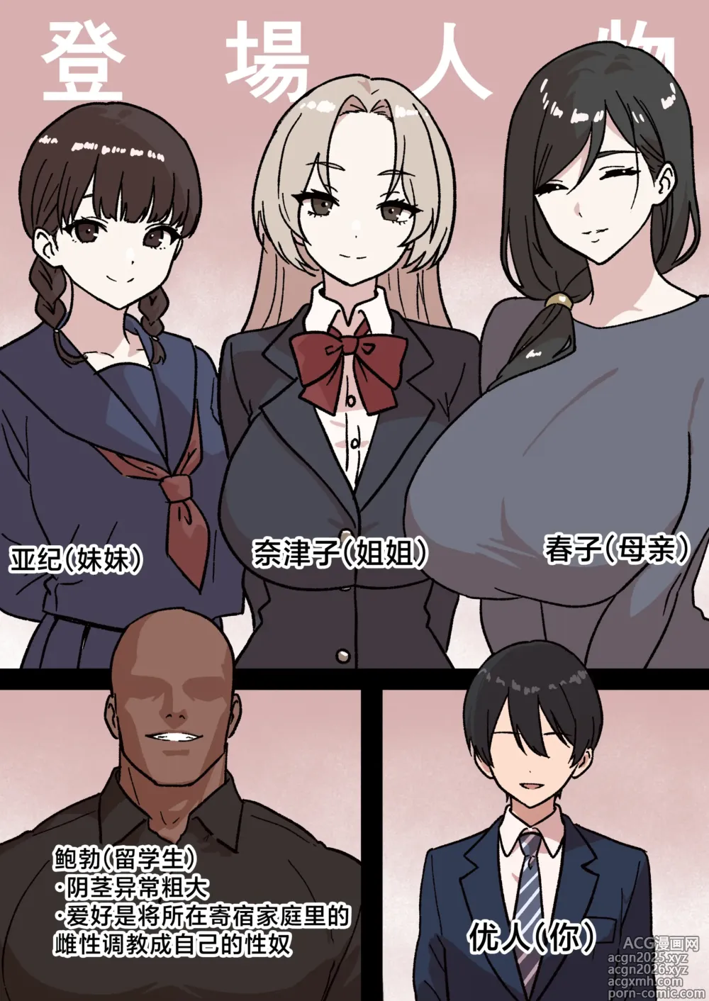 Page 2 of doujinshi Kateinai NTR ~Boku Igai, Zenin Shiteta ~(2) Daini Wa Natsuko (Ane)