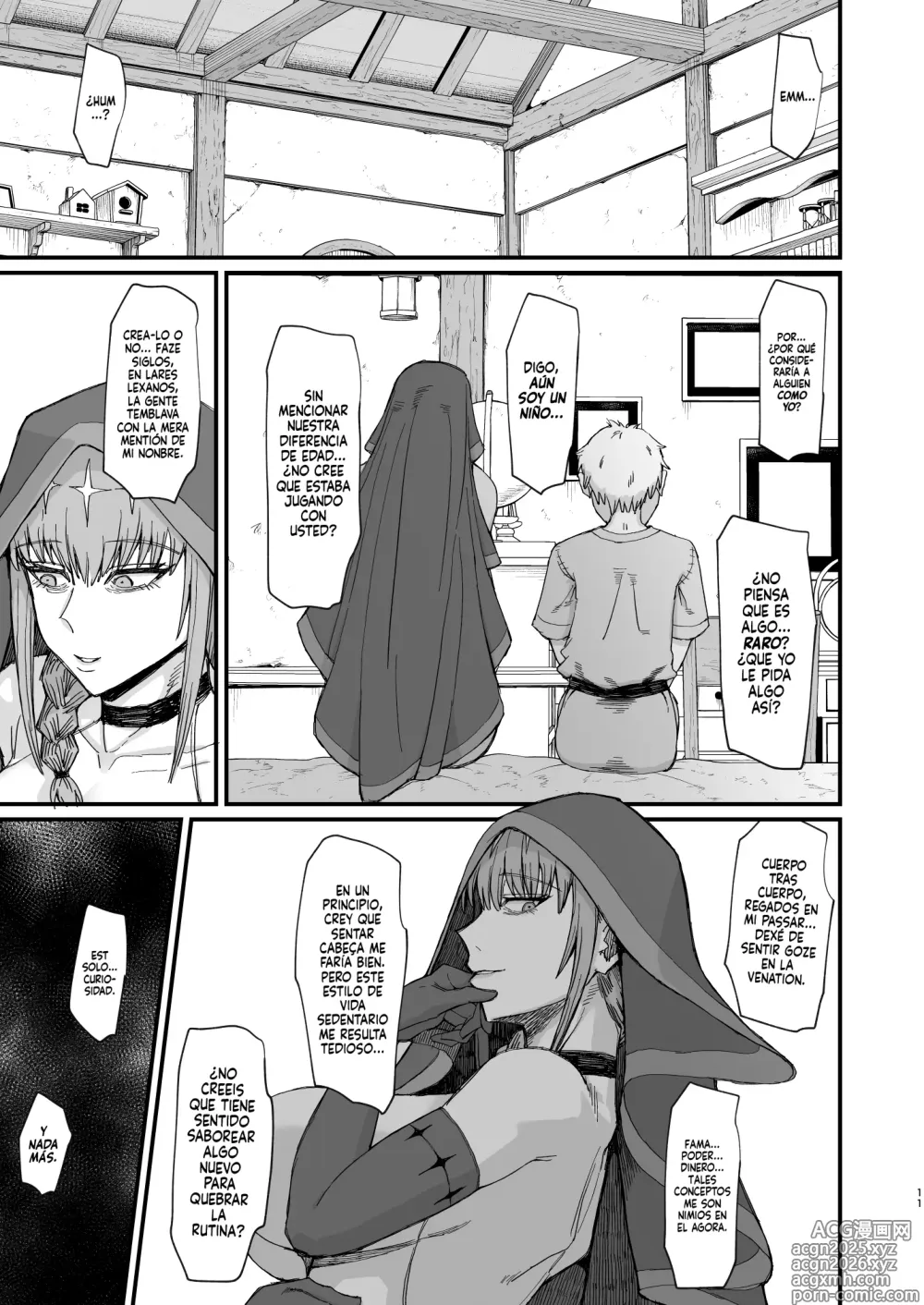Page 11 of doujinshi Las Carnes de una Bruja