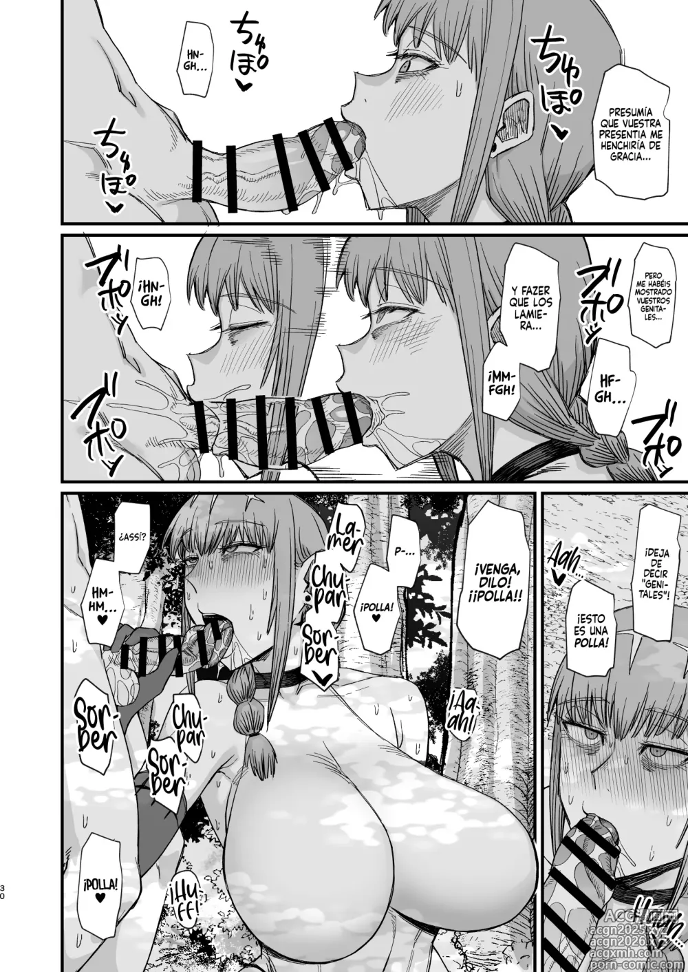 Page 30 of doujinshi Las Carnes de una Bruja