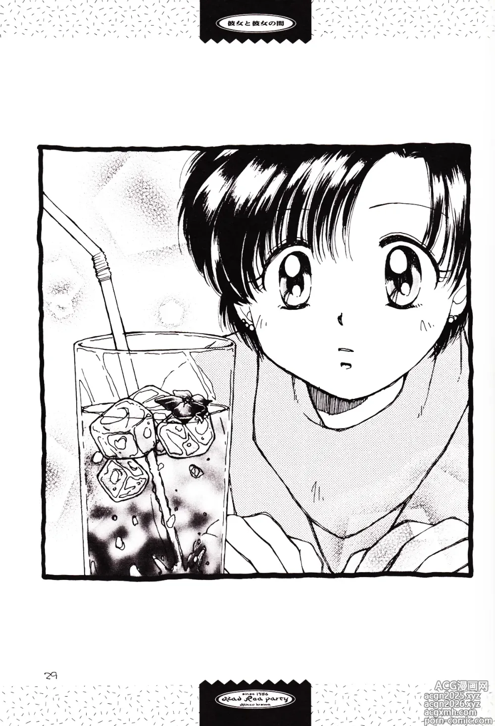 Page 29 of doujinshi Tsuki no Nai Yoru, Hoshitachi ga Inori o Sasageru Basho