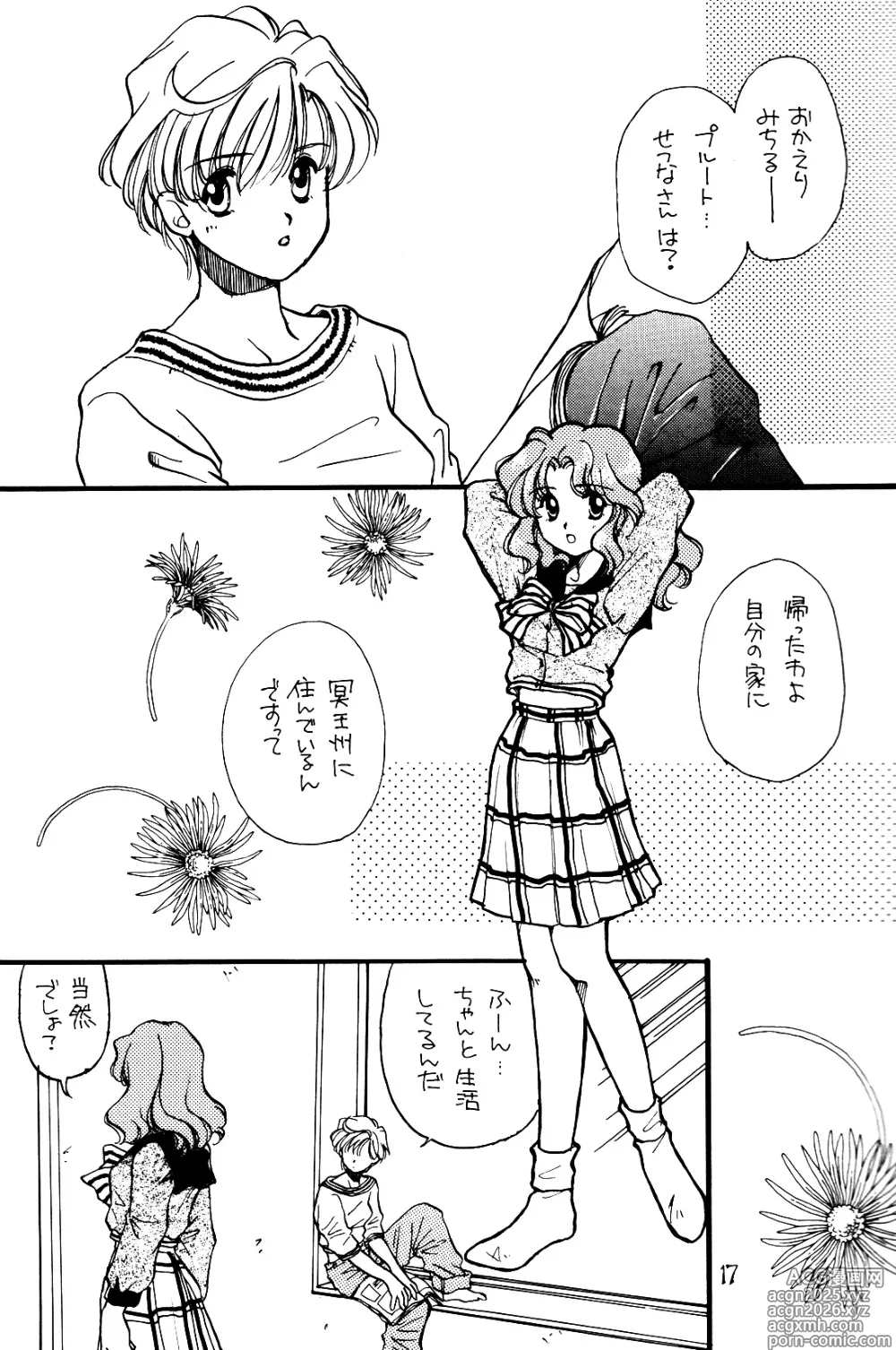 Page 17 of doujinshi Tsuki no Yami Hoshi no Kage Seitai Yuugi Junbigou Darkness of the moon Silhouette of the planet