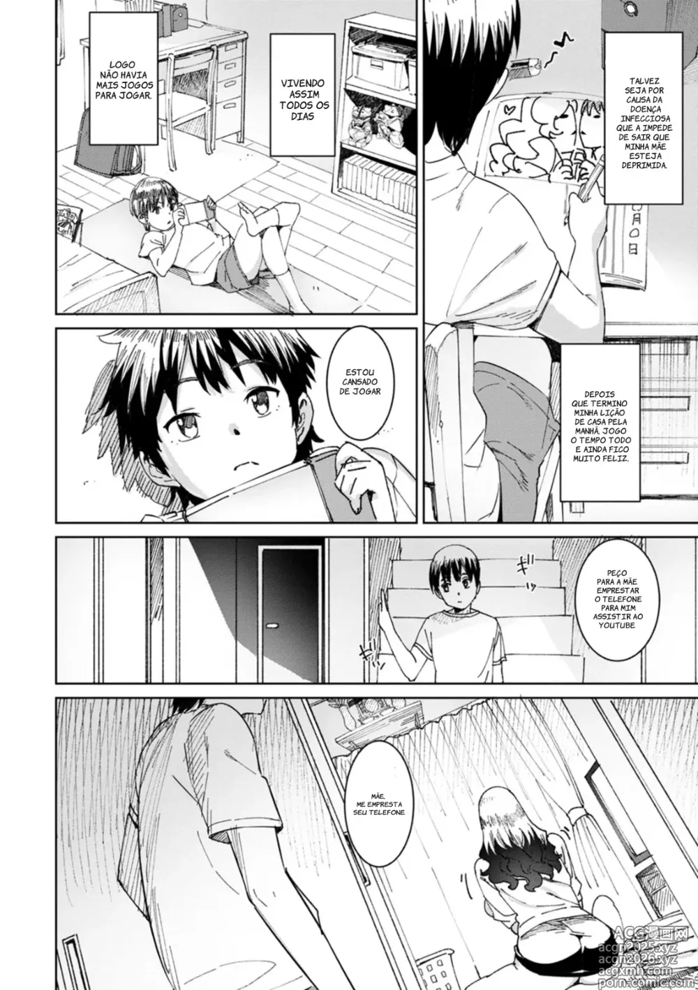 Page 4 of manga Mama no Natsuyasumi