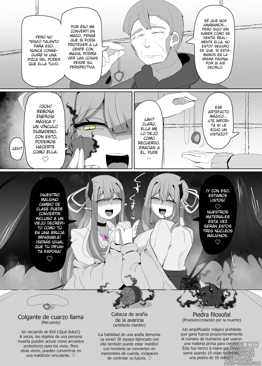 Page 4 of doujinshi The House of Evil Class Change 2 [EVIL] Arachne-Witch