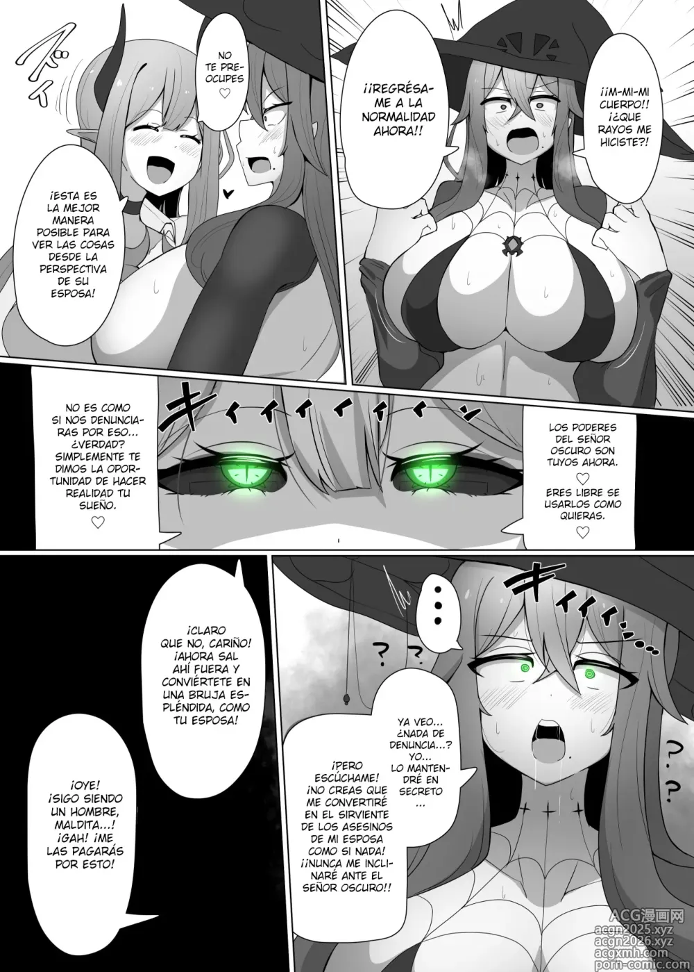 Page 8 of doujinshi The House of Evil Class Change 2 [EVIL] Arachne-Witch