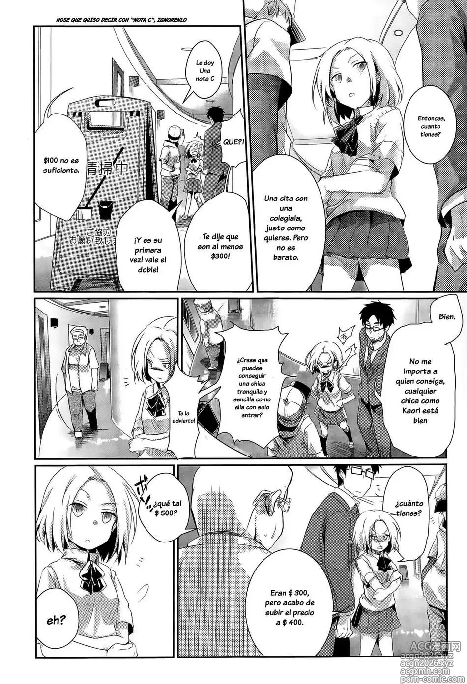 Page 2 of manga Subastando a una Colegiala Virgen