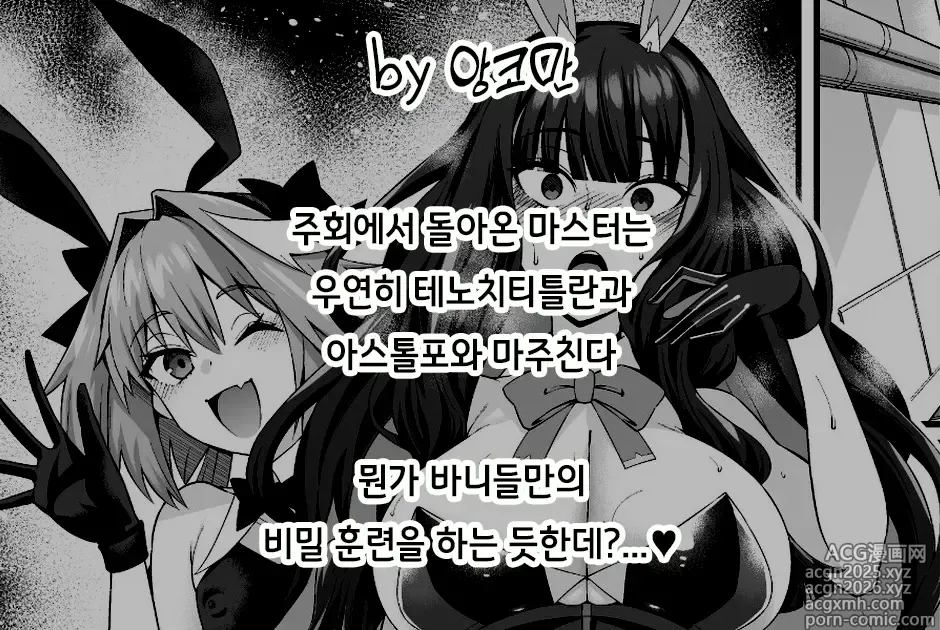 Page 2 of doujinshi 바니 테노치, 아스톨포와 바니 훈련❤