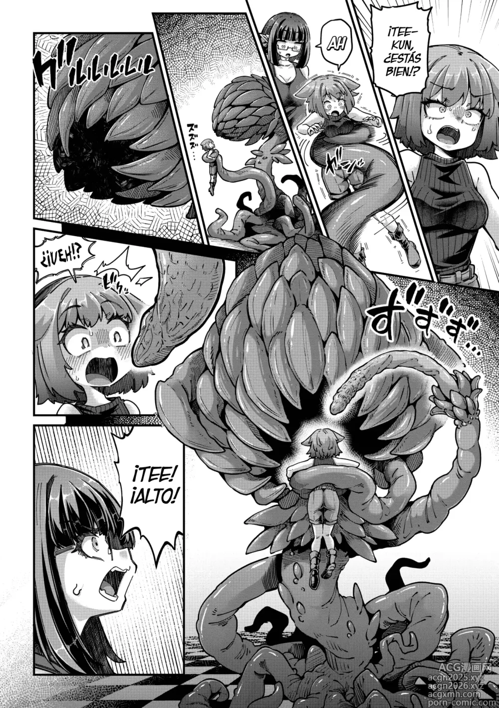 Page 12 of manga Senshi-chan to Shokushu-kun Capítulo 05