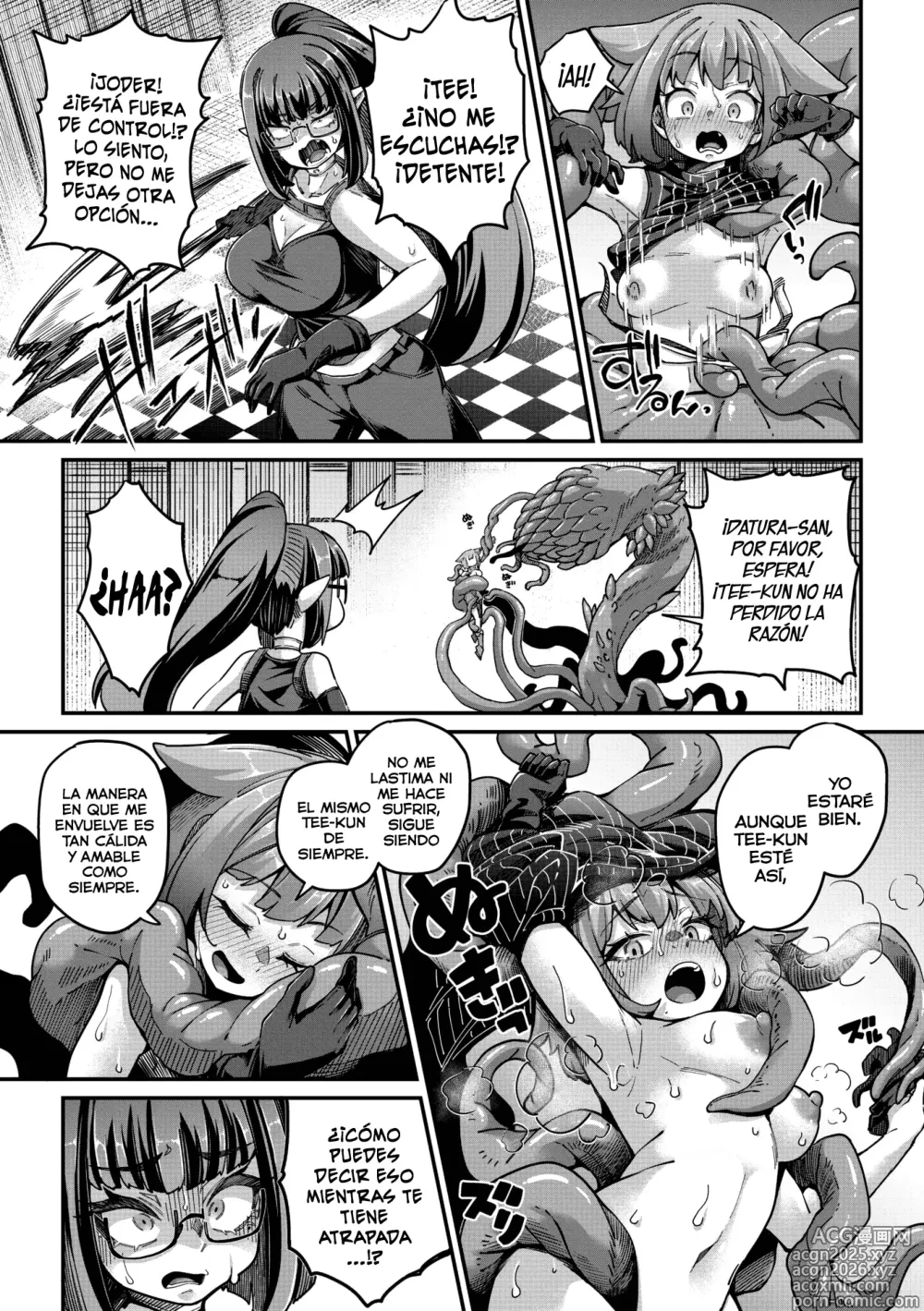 Page 13 of manga Senshi-chan to Shokushu-kun Capítulo 05