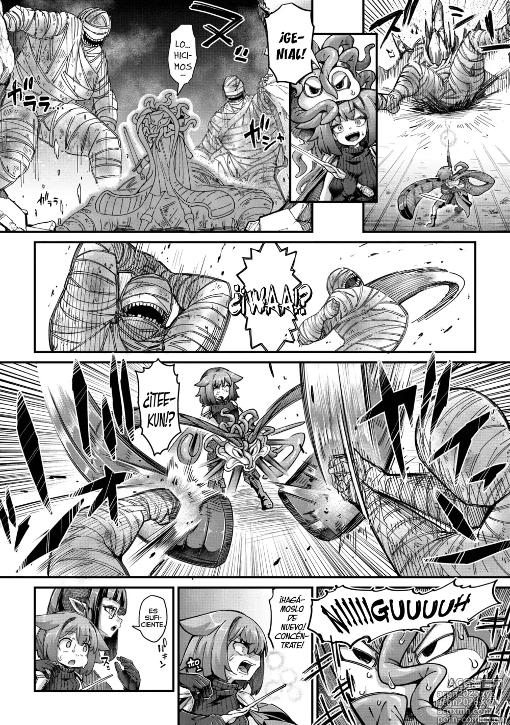 Page 4 of manga Senshi-chan to Shokushu-kun Capítulo 05