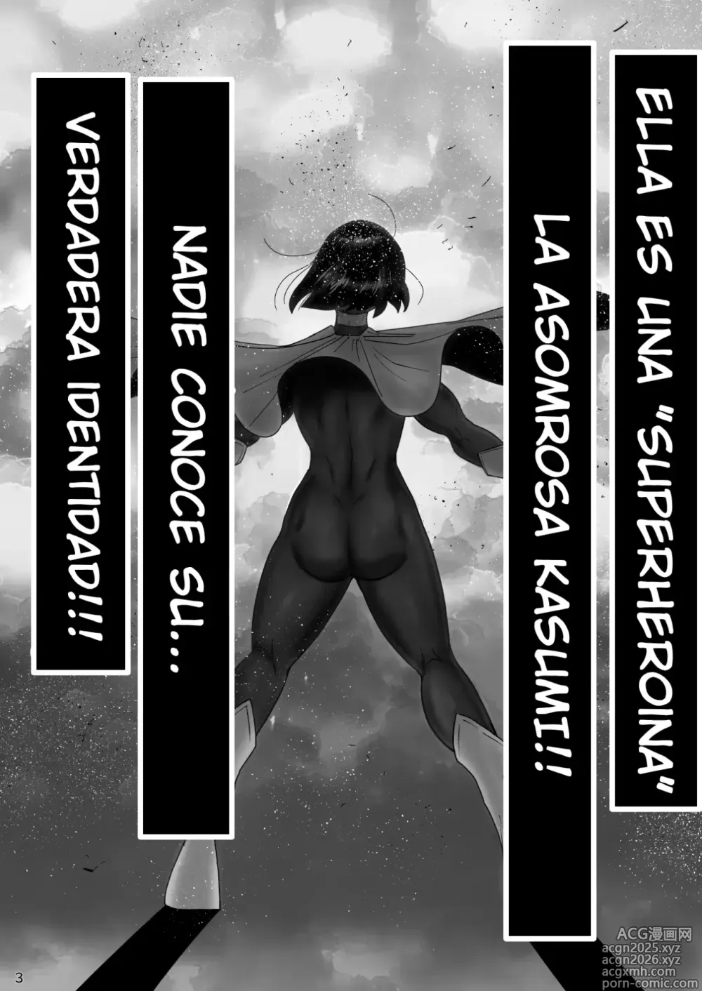 Page 3 of manga La Esposa Tetona que Todos Usan como Masturbador es una Súper Heroína׃ La Gran Kasumi