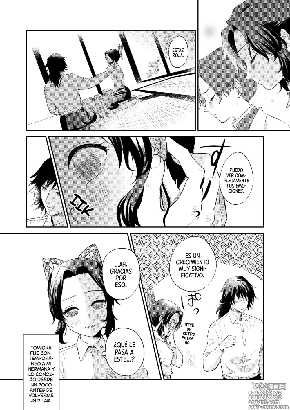 Page 5 of doujinshi ¿Es Un Rasguño, Sensación de Ardor o Un Chorro de Sangre?