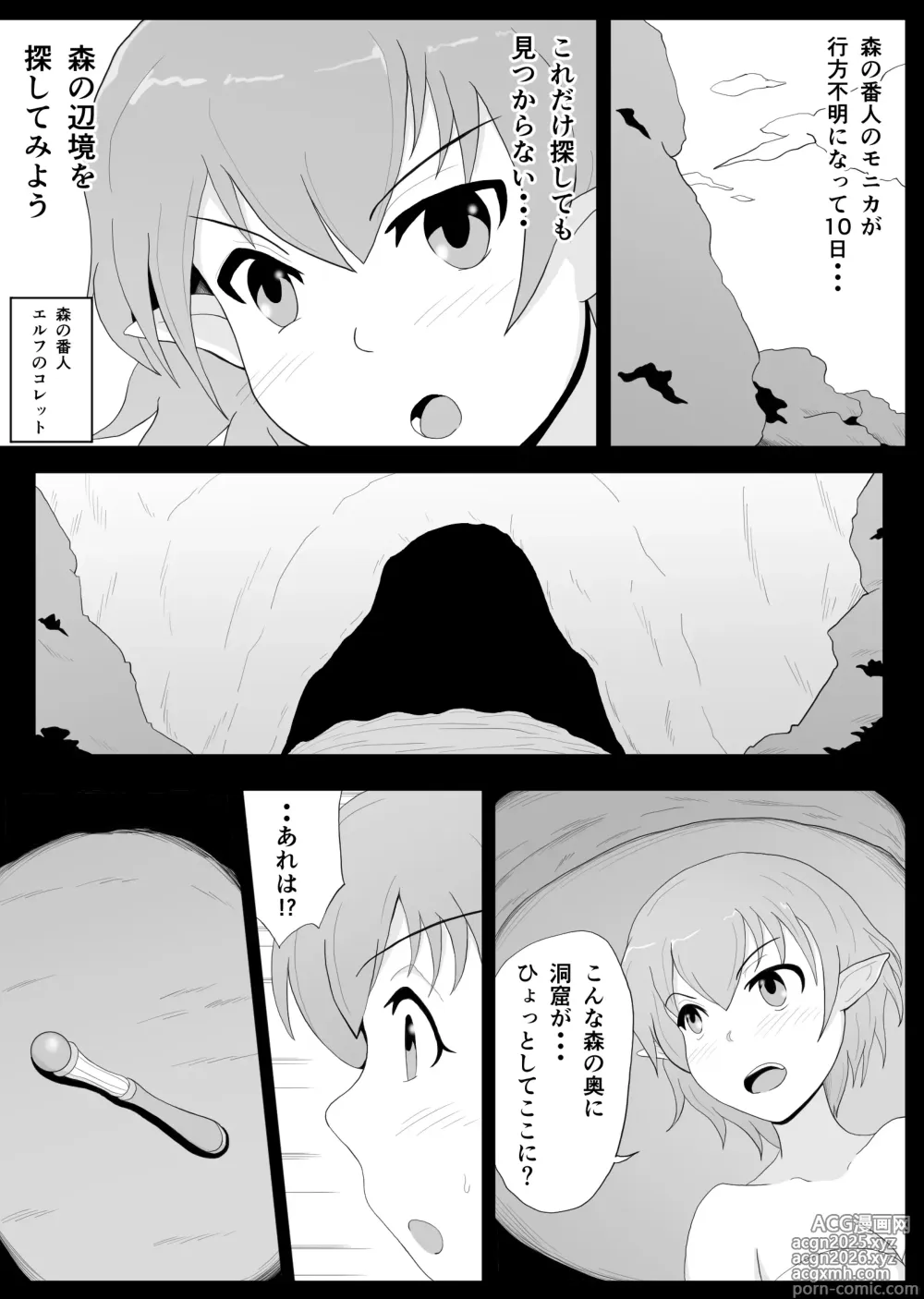 Page 3 of doujinshi Shokushu × Elf