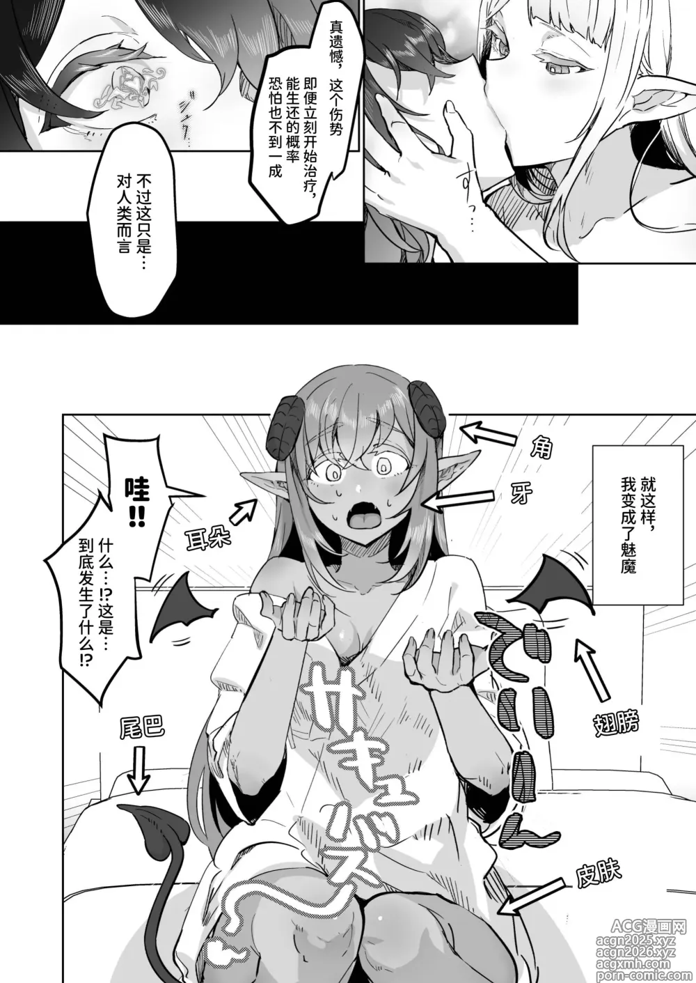 Page 6 of doujinshi 扶她治疗魅魔诊所 零~魅护士调教培训篇~