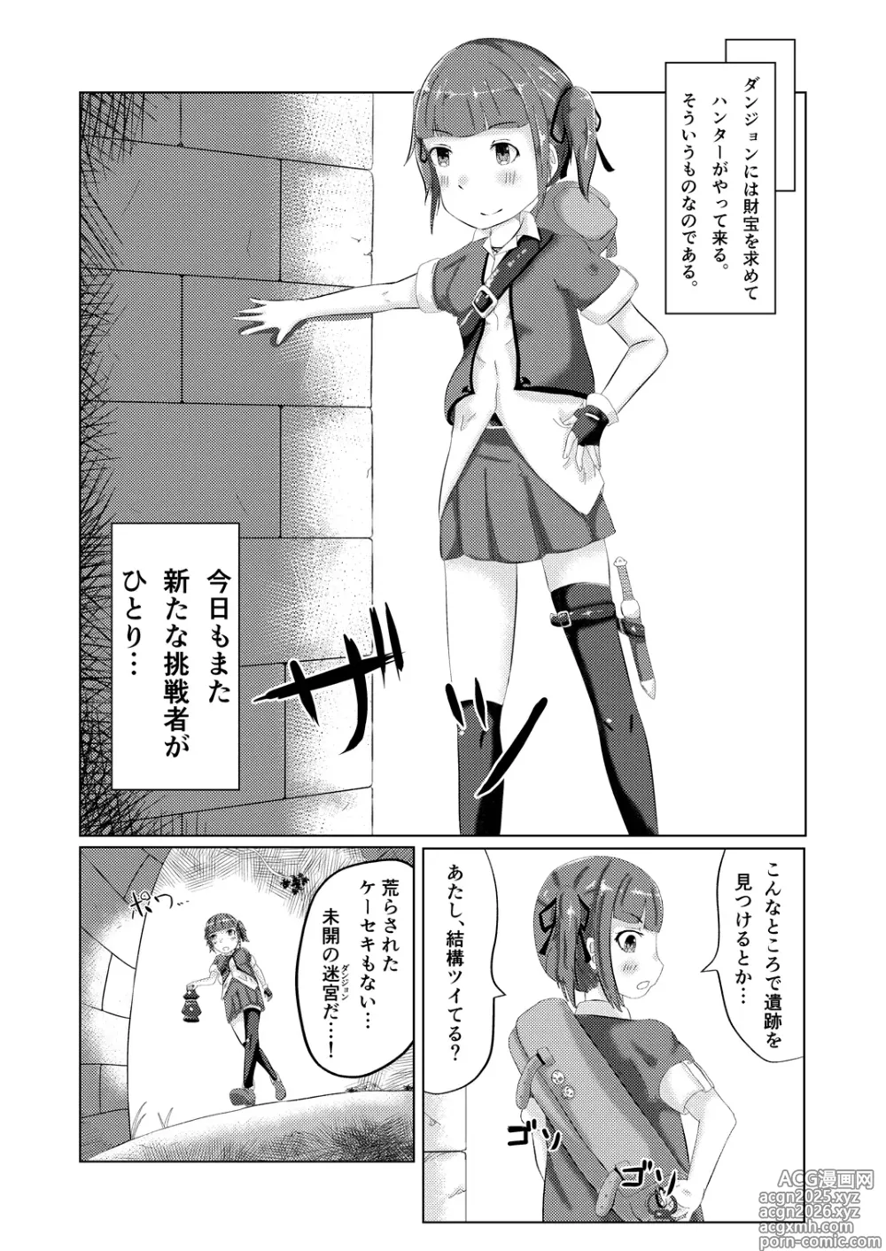 Page 3 of doujinshi Nagasare Yasui Treasure Hunter