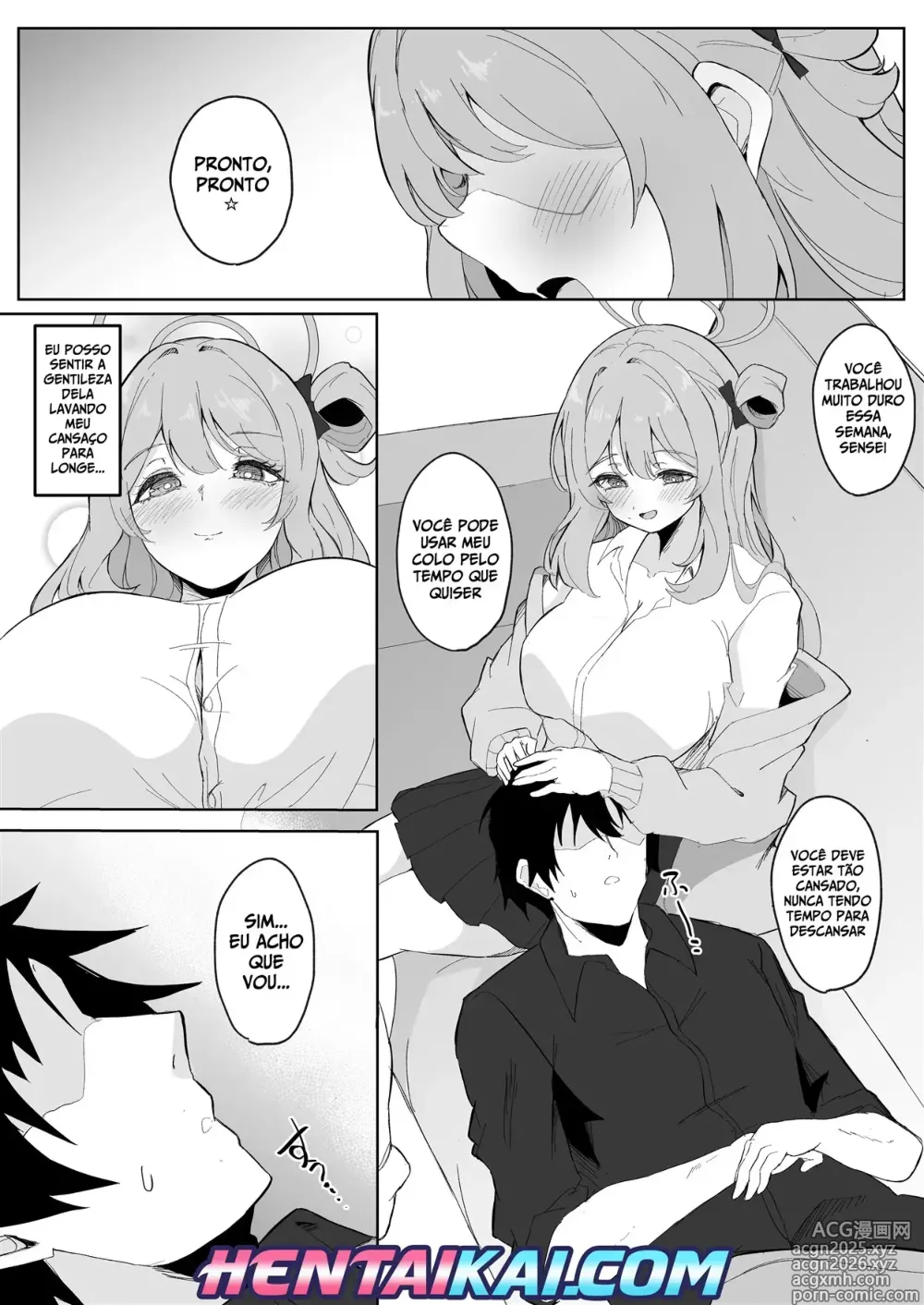 Page 2 of doujinshi Sensei, Otsukare desu yo ne?