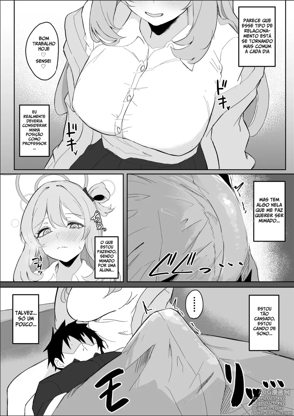 Page 3 of doujinshi Sensei, Otsukare desu yo ne?