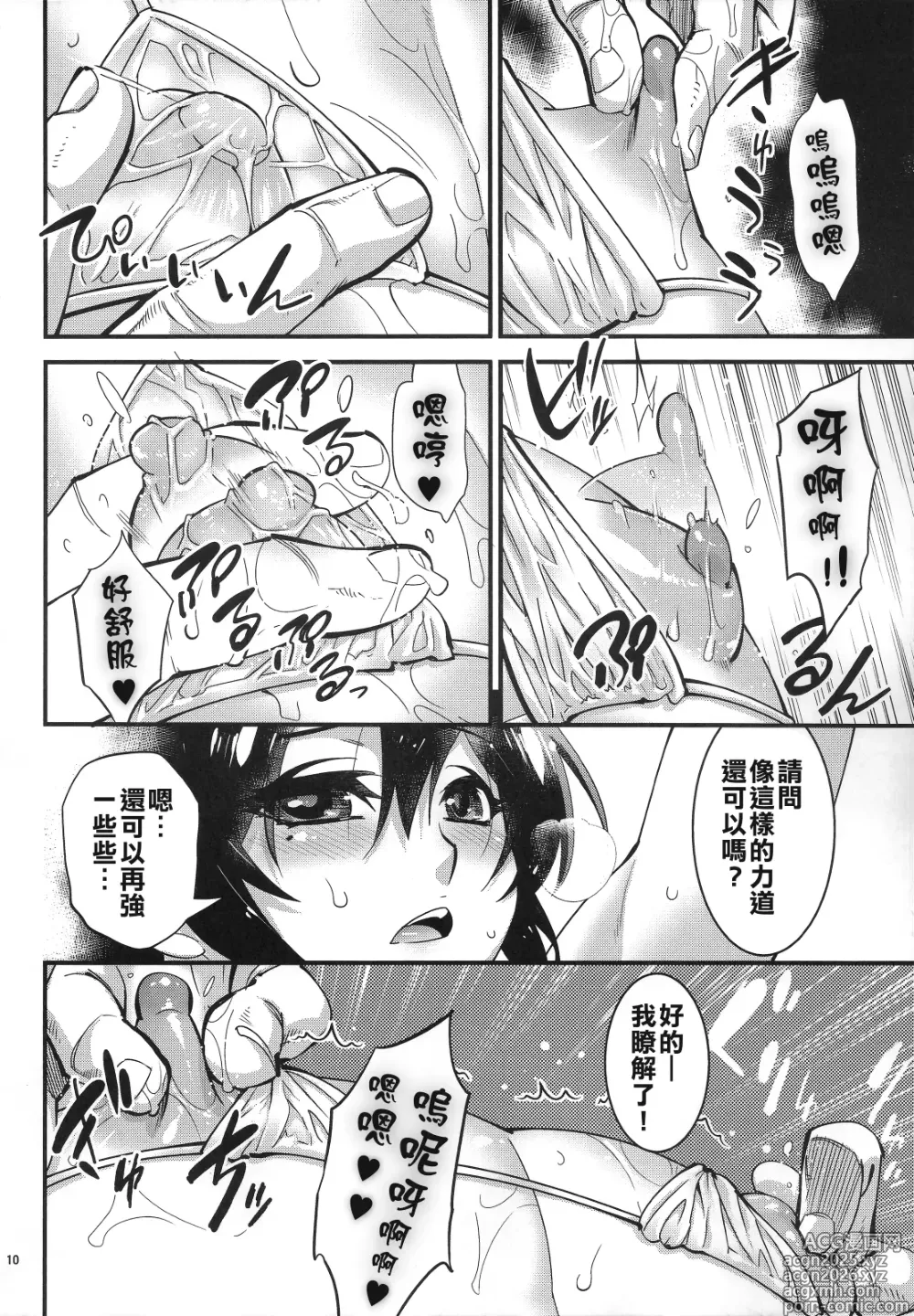 Page 9 of doujinshi Zecchou! Otoko no Ko Massage