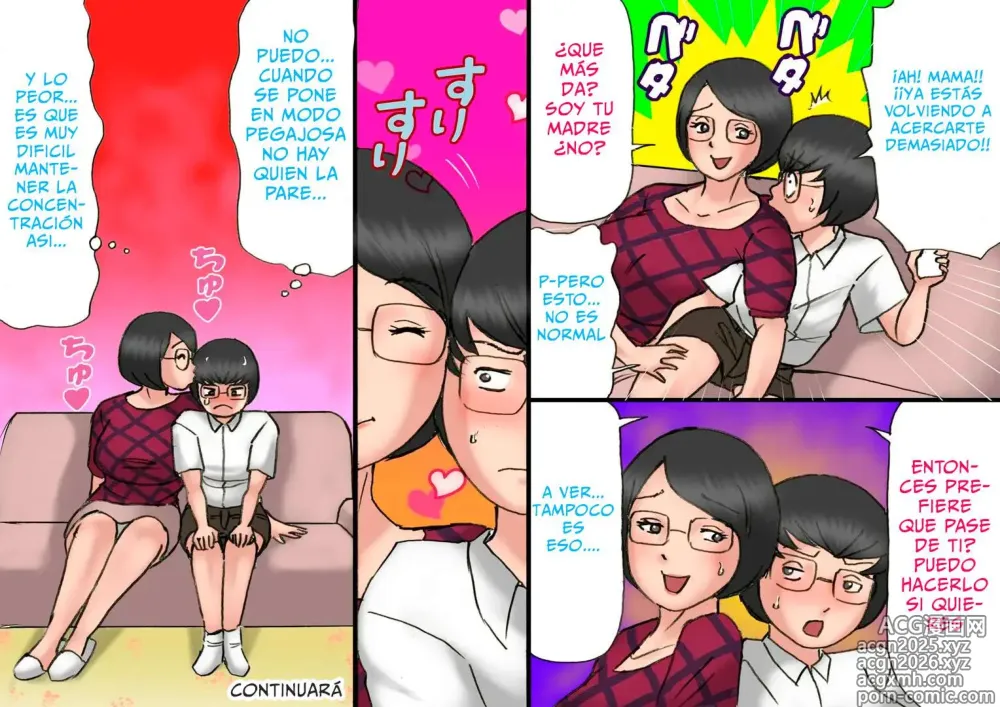 Page 20 of doujinshi ¿Mamá Intenta Coquetear Conmigo？