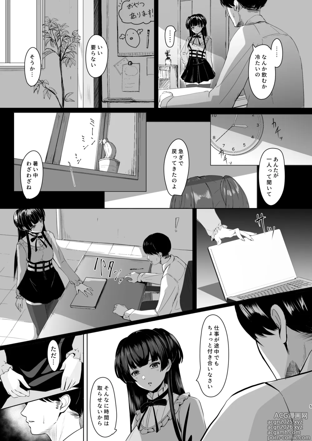 Page 5 of doujinshi Fuyuko no Yokushin